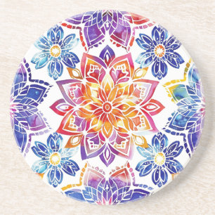 Mandala Sandstone Coaster