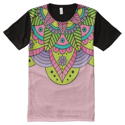 Mandala Satu All-Over-Print T-Shirt