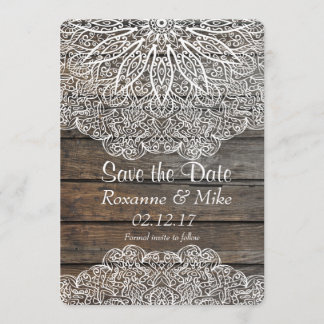 Mandala Save the Date invitation