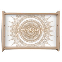 Mandala serving Tray