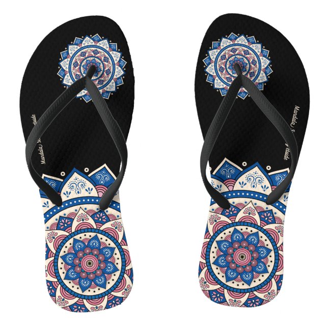 Mandala Seven Edition Flip Flops (Footbed)