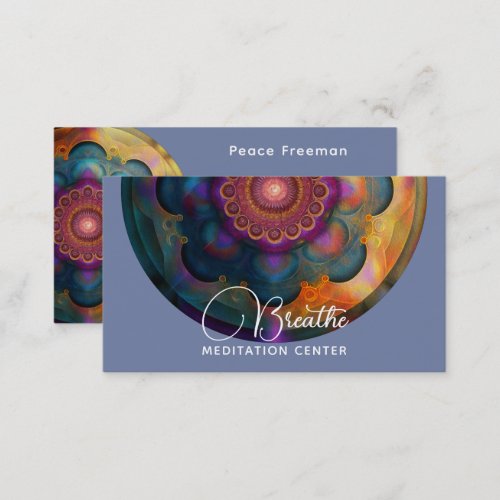 Mandala Shamans Dance Business Card