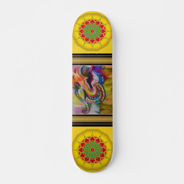 Mandala Skateboard (Front)
