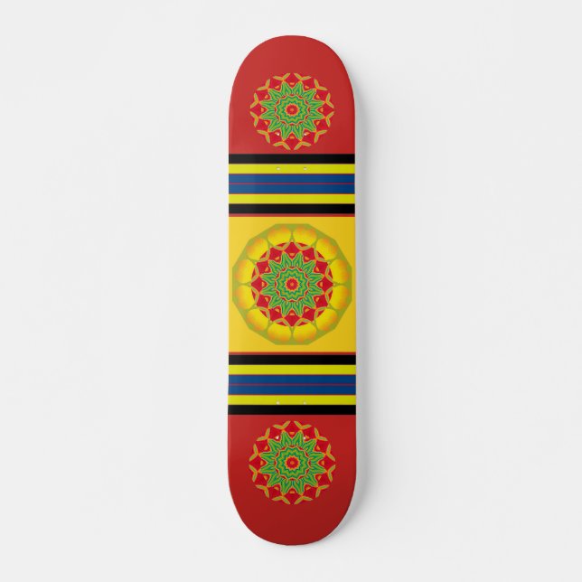 Mandala Skateboard (Front)