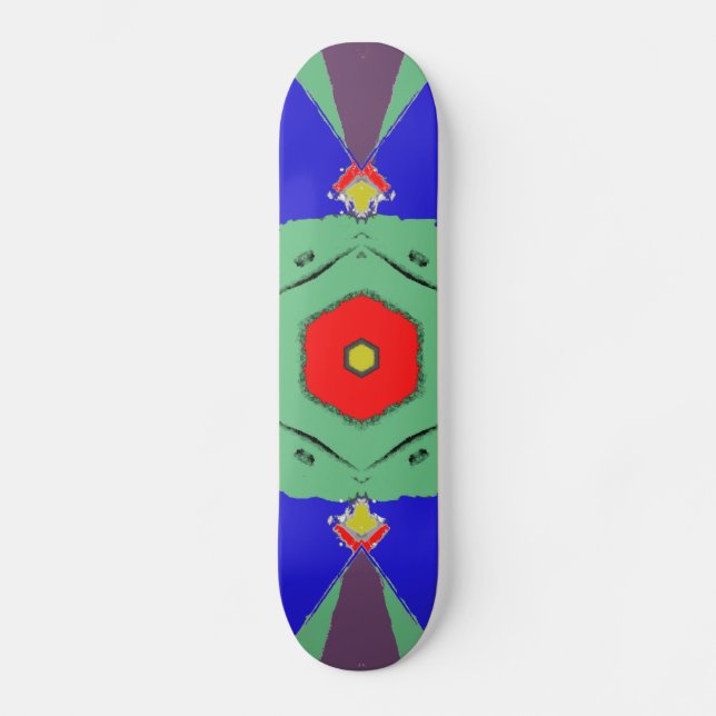 Mandala Skateboard Deck (Front)