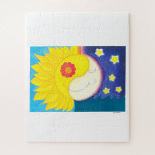 Mandala: Solflower and Luaflor Jigsaw Puzzle