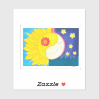 Mandala: Solflower and Luaflor Sticker