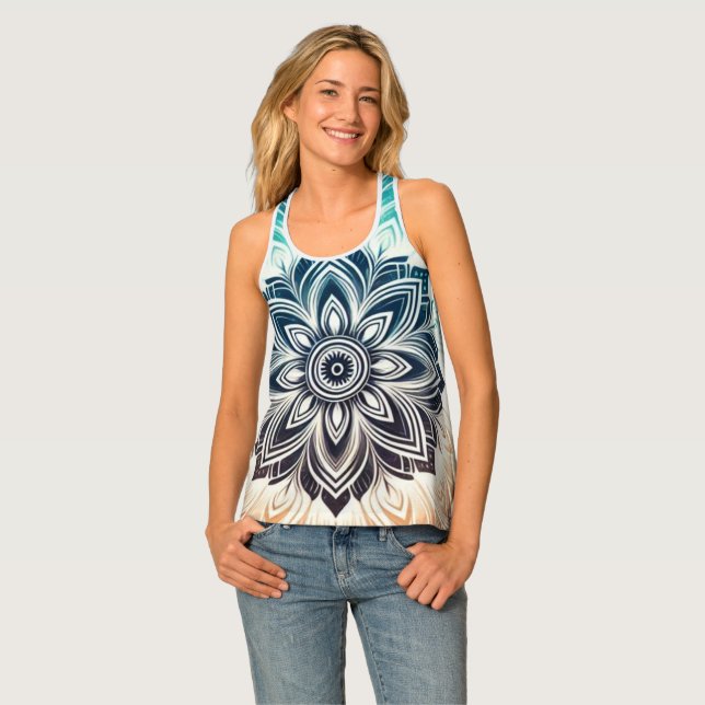 Mandala Soul Tank Top (Front Full)