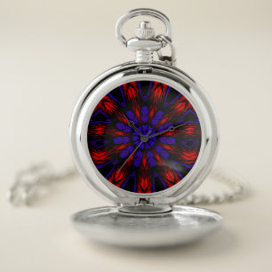 Mandala Southwestern Hippie Boho Chic Bohemian Pocket Watch