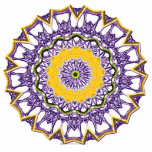 Mandala Spring Gem Cutout<br><div class="desc">The meaning of mandala comes from Sanskrit meaning "circle." Even though it may be dominated by squares or triangles, a mandala has a concentric structure. Mandalas offer balancing visual elements, symbolizing unity and harmony. The meanings of individual mandalas is usually different and unique to each mandala. The goal of the...</div>