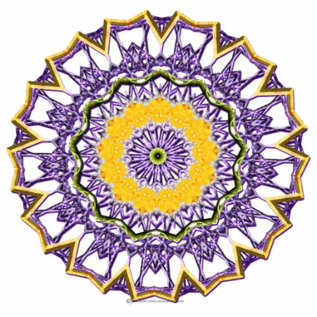 Mandala Spring Gem Cutout