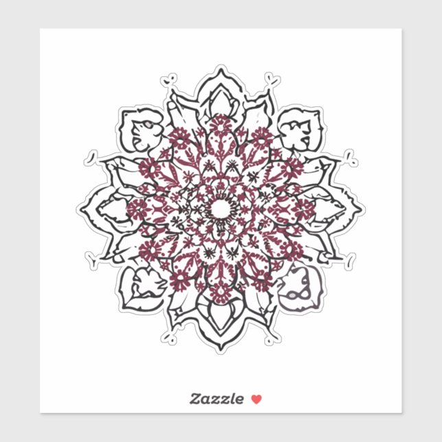 mandala sticker (Sheet)