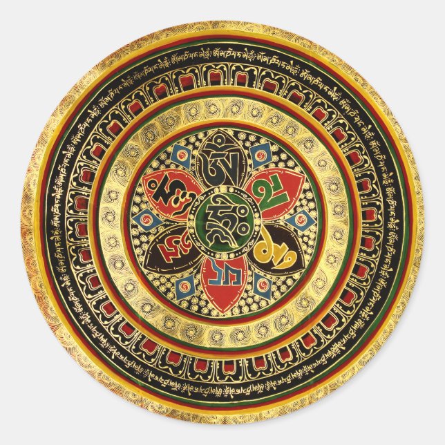 Mandala Sticker (Front)