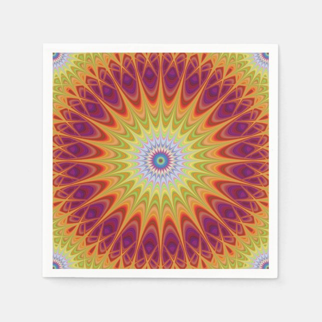 Mandala sun napkins (Front)