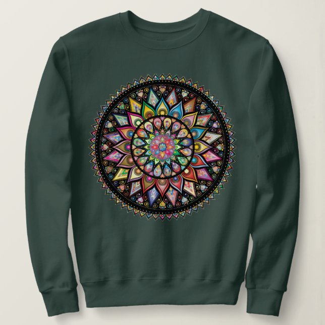 Mandala Sweatshirt (Design Front)