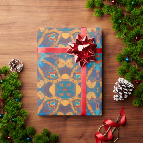 Mandala Symmetrical Art Wrapping Paper