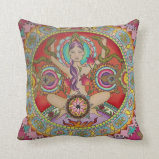 Mandala Throw Pillow