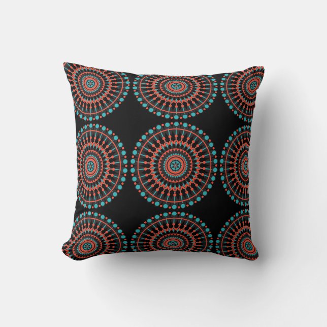 Mandala throw pillow (Front)
