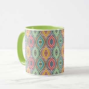 Mandala Tile Pattern Mug