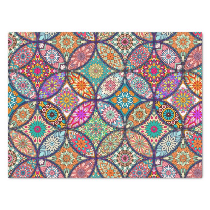 Mandala tissue paper | Zazzle.com