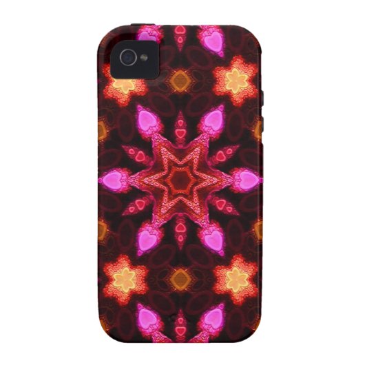 Mandala Tough iPhone 4 case (Back)