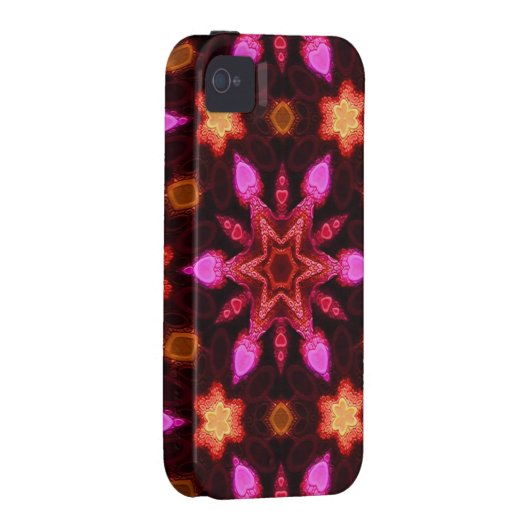 Mandala Tough iPhone 4 case (Back/Right)