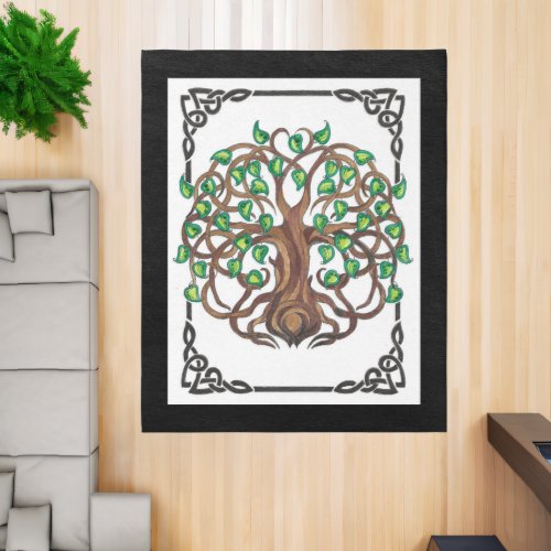 Mandala Tree of Life 10x8 Rug