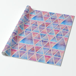 Mandala Triangle Pattern Wrapping Paper