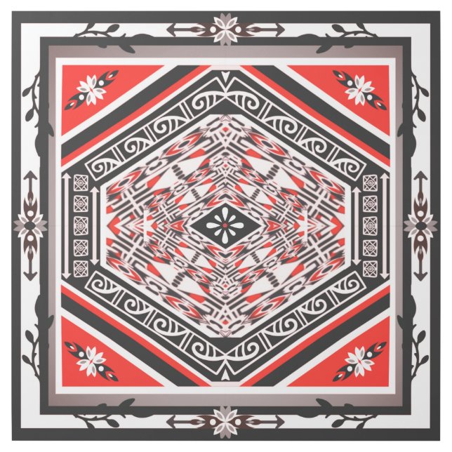 Mandala Tribal Nouveau  Gallery Wrap (Front)