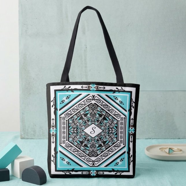 Mandala Tribal Nouveau Tote Bag (Creator Uploaded)