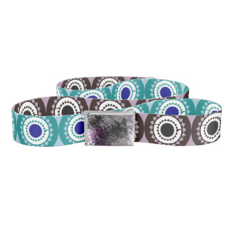 Mandala Tribal Print Reversible Belt