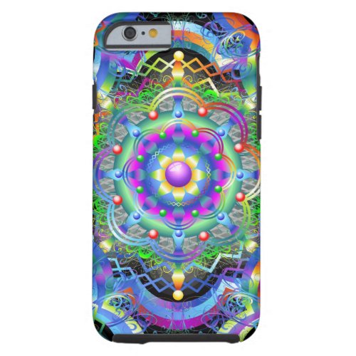 Mandala Universe Colors Tough iPhone 6 Case