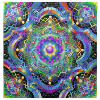 Mandala Universe Colors Napkin