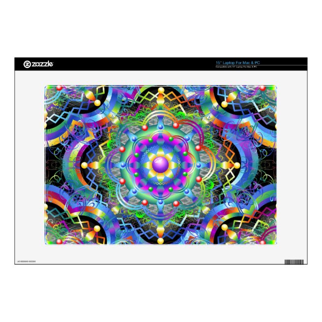 Mandala Universe Colors Skin For Laptop (Product)