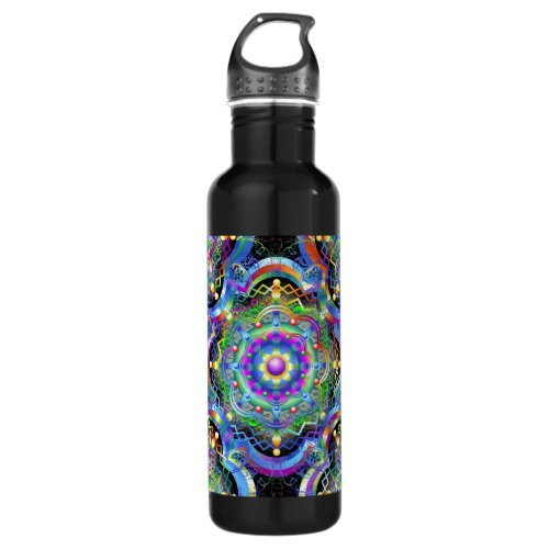 Mandala Universe Colors Stainless Steel Water Bottle