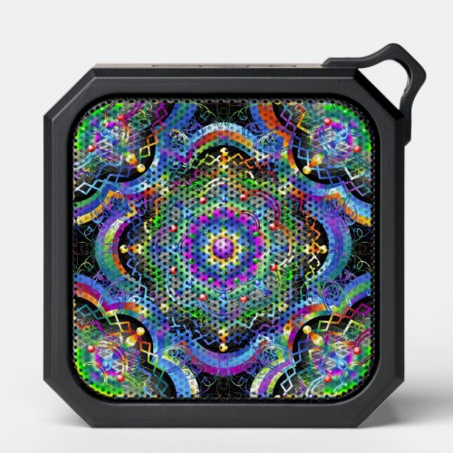 Mandala Universe Psychedelic Colors Bluetooth Speaker