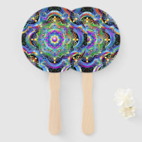 Mandala Universe Psychedelic Colors