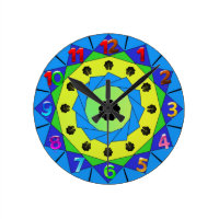 Mandala Wall Clock
