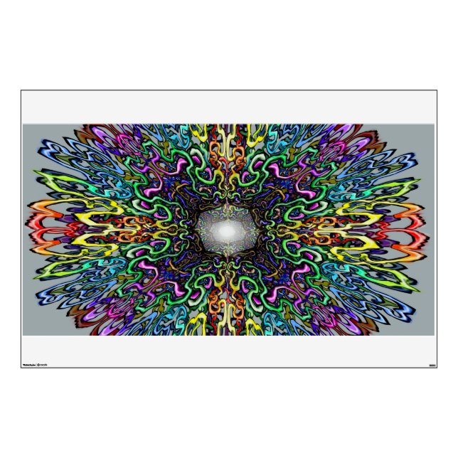 Mandala Wall Sticker (Front)