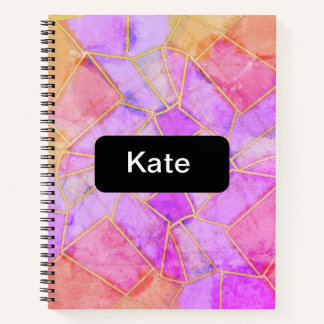Mandala warm Chalk Sketch Notebook