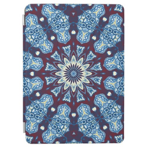 Mandala Watercolor Symmetrical Vintage Design iPad Air Cover