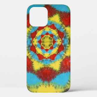 Mandala Wheel Tie Dye iPhone 12 Case