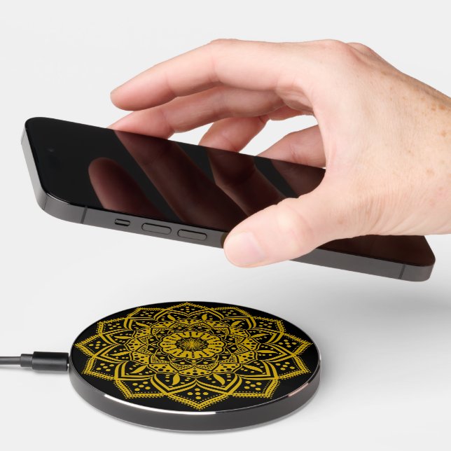 Mandala Wireless Charger (Hand)