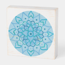 Mandala Wooden Sign