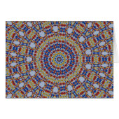 Mandala yellow blue (Front Horizontal)
