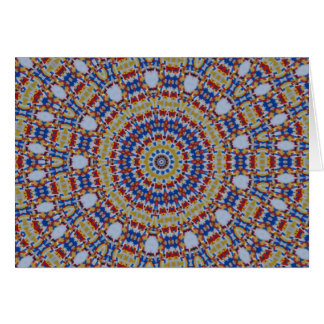 Mandala yellow blue cards