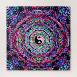 Mandala Yin Yang Jigsaw Puzzle