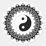 Mandala Yin Yang Large Sticker