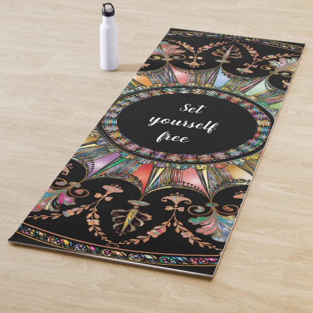 Mandala  yoga mat (In Situ)