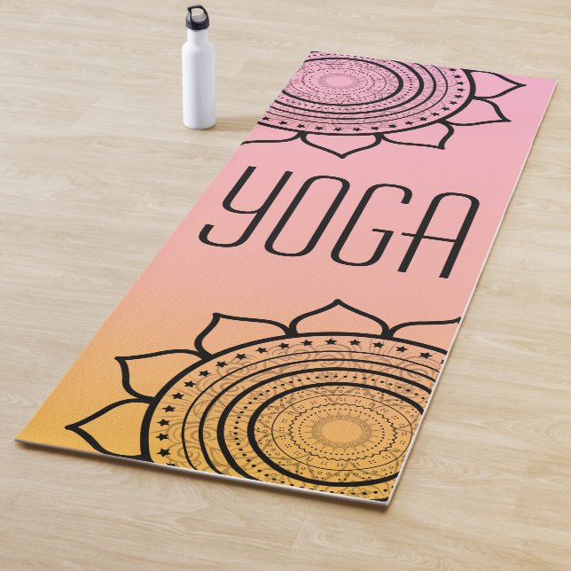 Mandala ,  Yoga Mat Gift Set  (In Situ)